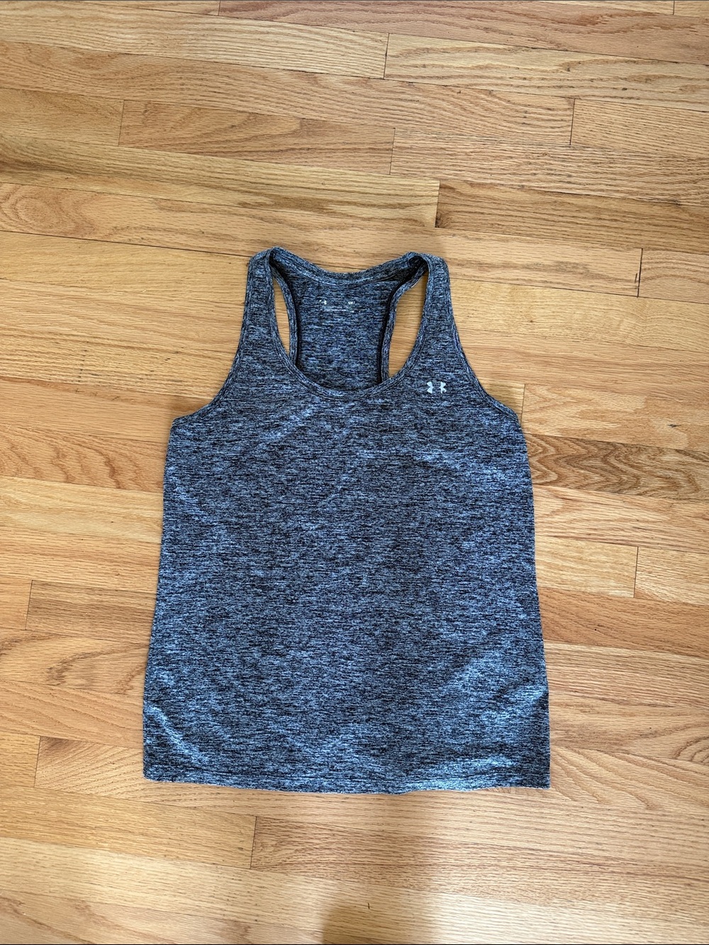 Under Armour Dark Heather Gray Racerback Tank